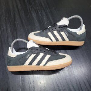 Adidas Samba Women's Originals OG Black Wonder White Shoes Sneakers Gum IE5836
